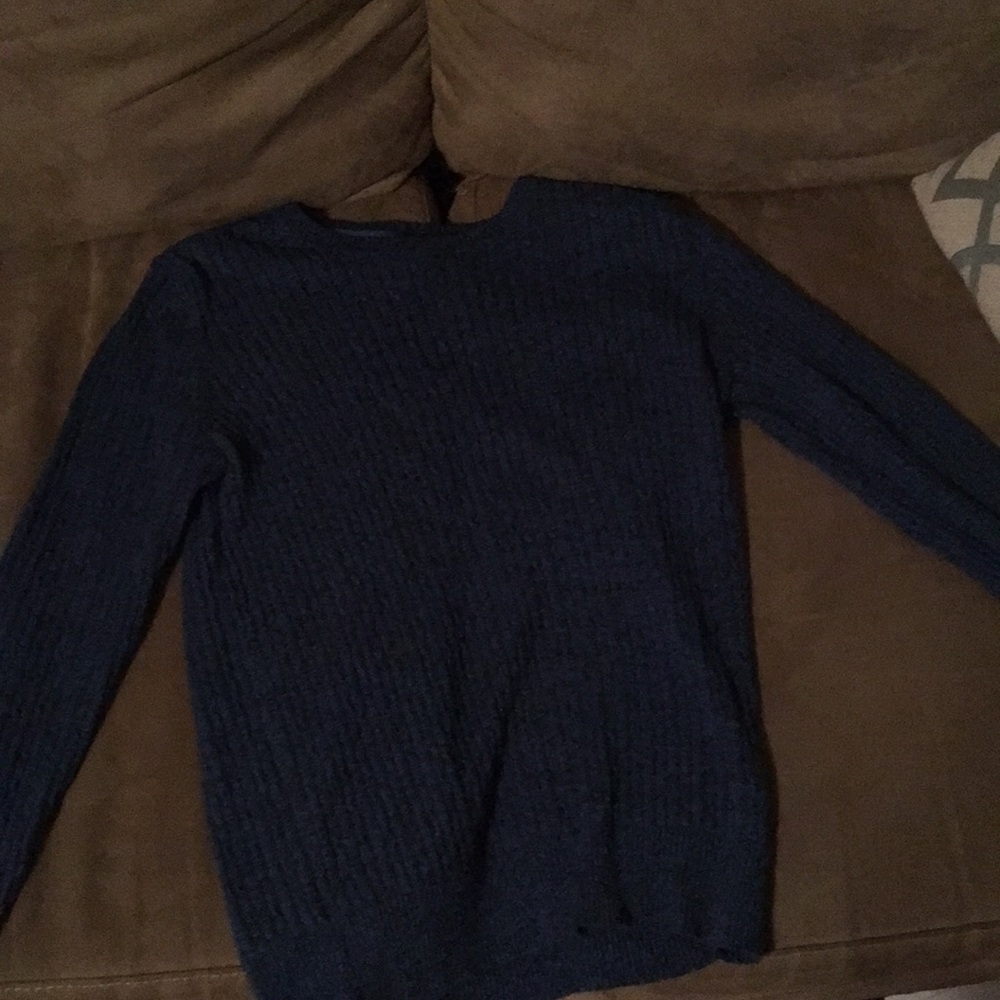 Medium Kim rodgers blue sweater
